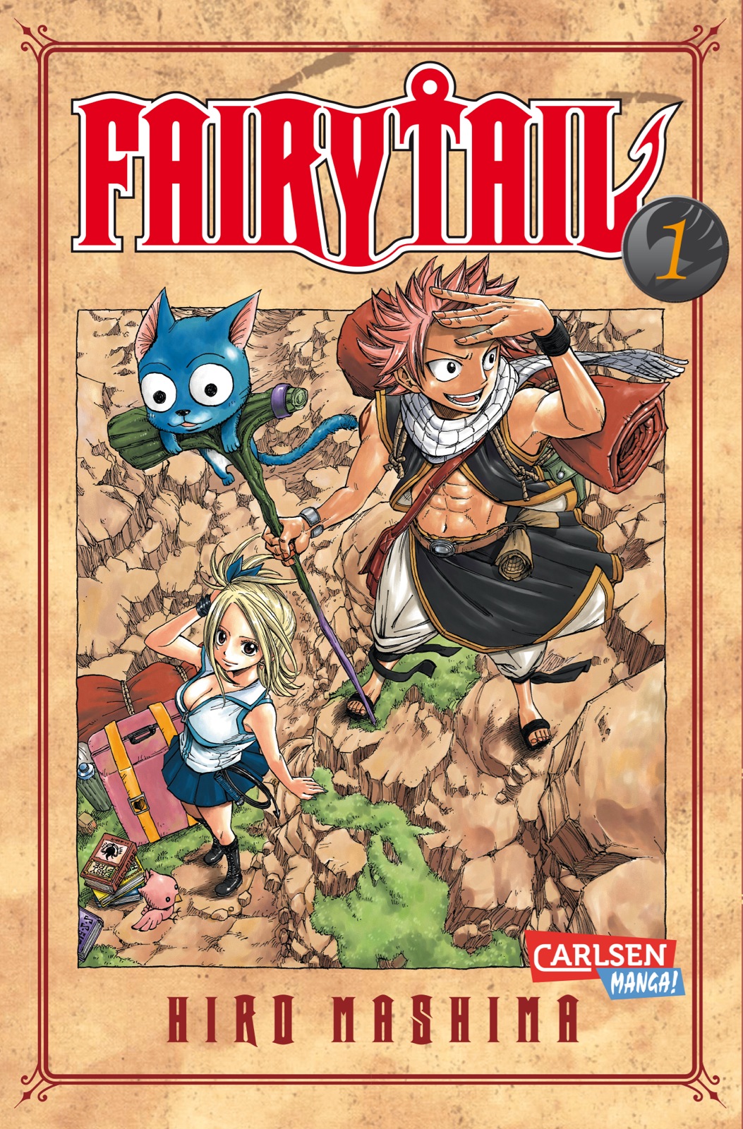 Carlsen Manga Happy's Adventure  Band 6 Fairy Tail Deutsche Ausgabe 